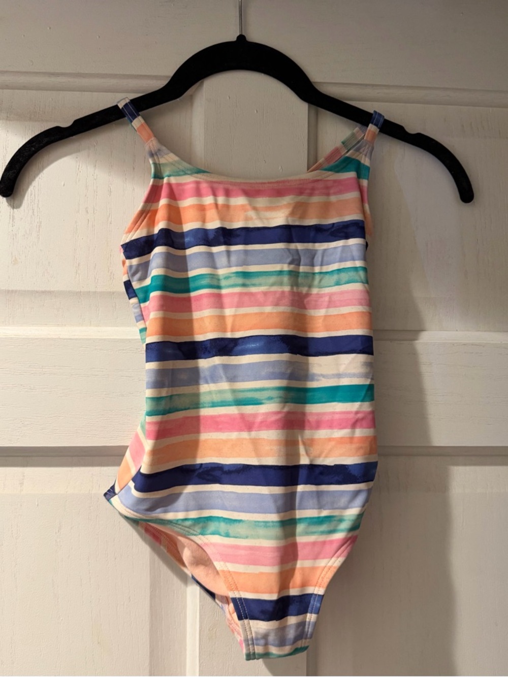 Athleta Kids One-Piece Swimsuit - Multi-Color Stripes